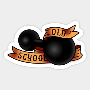 Old School Gym Sticker